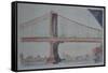 Manhattan Bridge, 1999-Anthony Butera-Framed Stretched Canvas