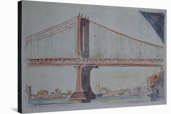 Manhattan Bridge, 1999-Anthony Butera-Stretched Canvas