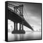 Manhattan Bridge 1-Moises Levy-Framed Stretched Canvas