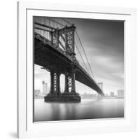 Manhattan Bridge 1-Moises Levy-Framed Photographic Print