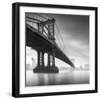 Manhattan Bridge 1-Moises Levy-Framed Photographic Print