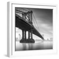 Manhattan Bridge 1-Moises Levy-Framed Photographic Print