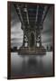 Manhattan Bridge 2 pop-Moises Levy-Framed Photographic Print