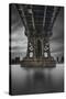 Manhattan Bridge 2 pop-Moises Levy-Stretched Canvas