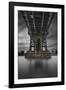 Manhattan Bridge 2 pop-Moises Levy-Framed Photographic Print