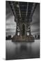 Manhattan Bridge 2 pop-Moises Levy-Mounted Premium Photographic Print