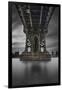 Manhattan Bridge 2 pop-Moises Levy-Framed Premium Photographic Print