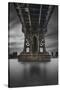 Manhattan Bridge 2 pop-Moises Levy-Stretched Canvas