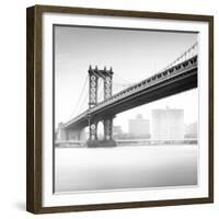 Manhattan Bridge 2-Moises Levy-Framed Premium Photographic Print