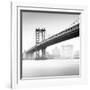 Manhattan Bridge 2-Moises Levy-Framed Photographic Print