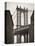 Manhattan Bridge and Empire State Building, New York City, USA-Alan Copson-Stretched Canvas