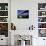 Manhattan Bridge and Skyline at Dusk-Alan Schein-Mounted Photographic Print displayed on a wall