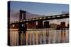 Manhattan Bridge at Dawn-Alan Blaustein-Stretched Canvas