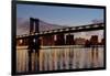 Manhattan Bridge at Dawn-Alan Blaustein-Framed Photographic Print