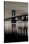 Manhattan Bridge at Night-Alan Blaustein-Stretched Canvas