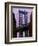 Manhattan Bridge, Empire State Building, New York City, USA-Alan Schein-Framed Photographic Print