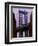 Manhattan Bridge, Empire State Building, New York City, USA-Alan Schein-Framed Photographic Print