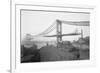 Manhattan Bridge from Brooklyn-null-Framed Art Print