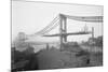 Manhattan Bridge from Brooklyn-null-Mounted Art Print