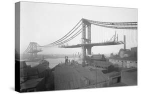 Manhattan Bridge from Brooklyn-null-Stretched Canvas