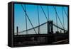 Manhattan Bridge IV-Erin Berzel-Framed Stretched Canvas