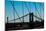 Manhattan Bridge IV-Erin Berzel-Mounted Photographic Print