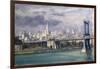 Manhattan Bridge, New York, 1996-Julian Barrow-Framed Giclee Print