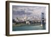 Manhattan Bridge, New York, 1996-Julian Barrow-Framed Giclee Print