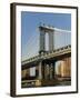 Manhattan Bridge, New York City, New York, USA-R H Productions-Framed Photographic Print