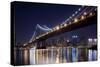 Manhattan Bridge, New York City-Paul Souders-Stretched Canvas