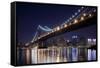 Manhattan Bridge, New York City-Paul Souders-Framed Stretched Canvas