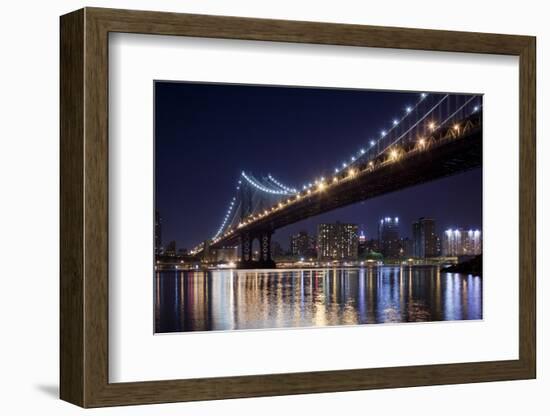 Manhattan Bridge, New York City-Paul Souders-Framed Photographic Print