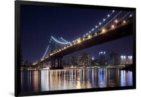 Manhattan Bridge, New York City-Paul Souders-Framed Photographic Print