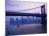 Manhattan Bridge, NYC-Barry Winiker-Mounted Photographic Print