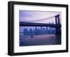 Manhattan Bridge, NYC-Barry Winiker-Framed Photographic Print