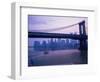 Manhattan Bridge, NYC-Barry Winiker-Framed Photographic Print