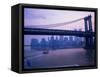 Manhattan Bridge, NYC-Barry Winiker-Framed Stretched Canvas
