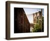 Manhattan Bridge of Brooklyn Park, Vintage Colors, Manhattan, New York, United States-Philippe Hugonnard-Framed Photographic Print