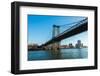 Manhattan Bridge on Summer Day-Elnur-Framed Photographic Print