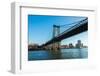 Manhattan Bridge on Summer Day-Elnur-Framed Photographic Print