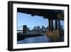 Manhattan Bridge , View of Brooklyn Bridge, 2020, (Photograph)-Anthony Butera-Framed Giclee Print