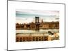 Manhattan Bridge with the Empire State Building at Sunset from Brooklyn-Philippe Hugonnard-Mounted Art Print