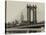 Manhattan Bridge with the Empire State Building from Brooklyn Bridge-Philippe Hugonnard-Stretched Canvas