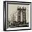 Manhattan Bridge with the Empire State Building from Brooklyn Bridge-Philippe Hugonnard-Framed Photographic Print