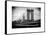 Manhattan Bridge with the Empire State Building from Brooklyn Bridge-Philippe Hugonnard-Framed Stretched Canvas