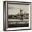 Manhattan Bridge with the Empire State Building from Brooklyn-Philippe Hugonnard-Framed Photographic Print