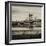 Manhattan Bridge with the Empire State Building from Brooklyn-Philippe Hugonnard-Framed Photographic Print