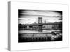 Manhattan Bridge with the Empire State Building from Brooklyn-Philippe Hugonnard-Stretched Canvas