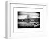 Manhattan Bridge with the Empire State Building from Brooklyn-Philippe Hugonnard-Framed Art Print