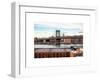 Manhattan Bridge with the Empire State Building from Brooklyn-Philippe Hugonnard-Framed Art Print